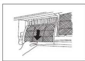 TECTRO TS 126 - Cleaning the air filter - 1