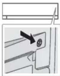 PANASONIC CSYE12QKE - Tasto Auto OFF/ON - 1