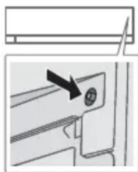 PANASONIC CSYE12QKE - Бутон Auto OFF/ON - 1