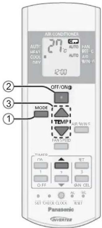 PANASONIC CSYE12QKE - Basic operation - 5