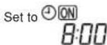 MITSUBISHI SRK80ZKS - ■ ON TIMER operation setting - 1