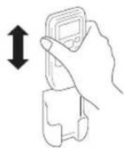 MITSUBISHI SRK71ZKS - L'utilisation du support de boitier de télécommande - 1