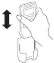 MITSUBISHI SRK63ZKS - Using the remote control holder - 1