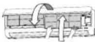 MITSUBISHI SRK63ZKS - Reinstale el filtro de aire - 1