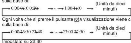 MITSUBISHI SRK63ZKS - Premere il pulsante "o" Ogni volta che si preme il pulsante da sulla base di: - 1