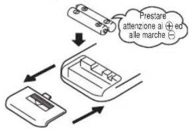 MITSUBISHI SRK63ZKS - Sostituzione delle batterie - 1