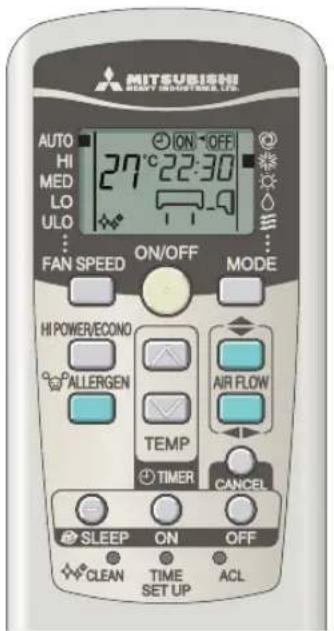 MITSUBISHI SRK63ZKS - Come cancellare - 1
