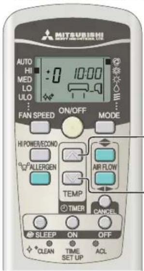 MITSUBISHI SRK63ZKS - Temperatureinstellung bei AUTO - 1