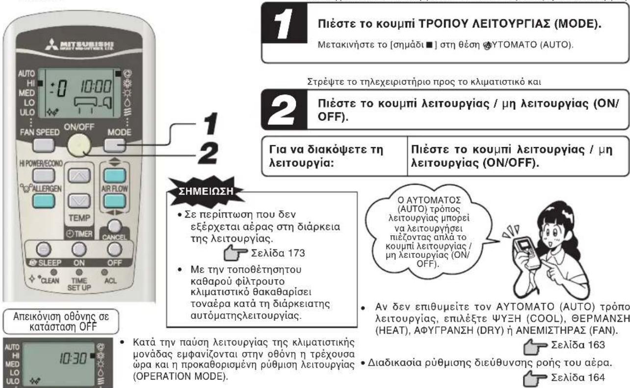 MITSUBISHI SRK63ZKS - Αυτόματη λειτουργία (AUTO) - 1