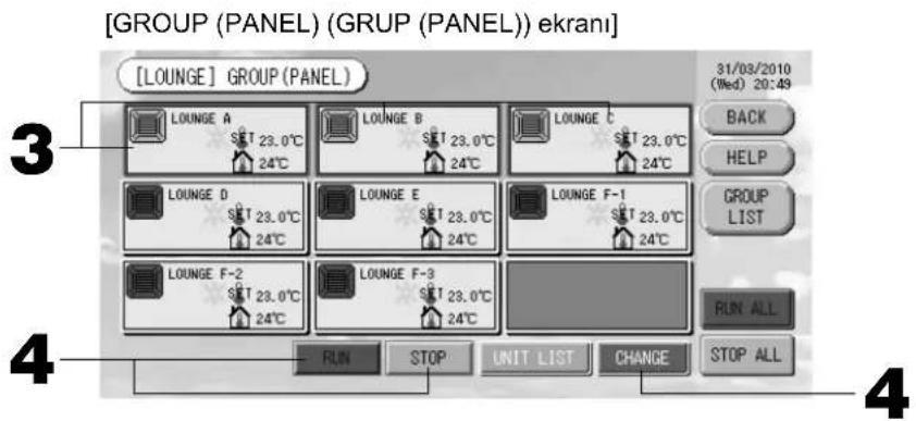 MITSUBISHI SCSL3N - Birden Fazla Grubu Çalıştırma Ayarları - 1