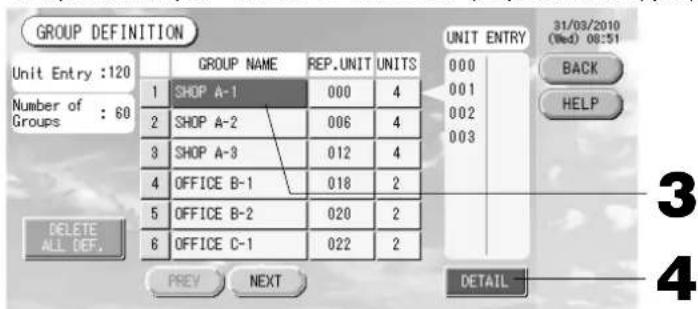 MITSUBISHI SCSL3N - Определение групп - 1