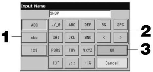 MITSUBISHI SCSL3N - ■ 输入字符 - 1