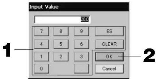 MITSUBISHI SCSL3N - ■ Introduzir números - 1