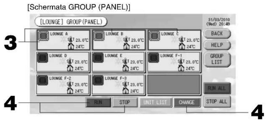 MITSUBISHI SCSL3N - Impostazioni di funzionamento di gruppi multipli - 1