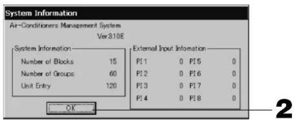 MITSUBISHI SCSL3N - System Information (Informações do Sistema) - 1