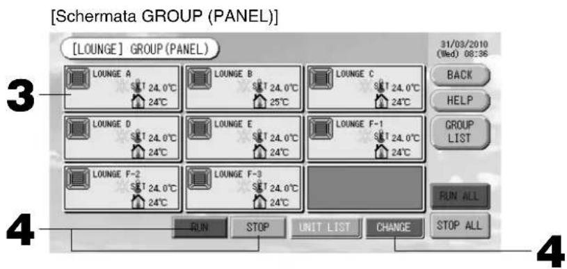 MITSUBISHI SCSL3N - Impostazioni attività gruppi (monitoraggio stato gruppi) - 1