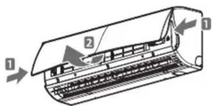LG P09RKNSBARTCOOL - Cleaning the air filter - 1