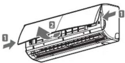 LG P09RKNSBARTCOOL - Operating the air conditioner without the remote control - 1