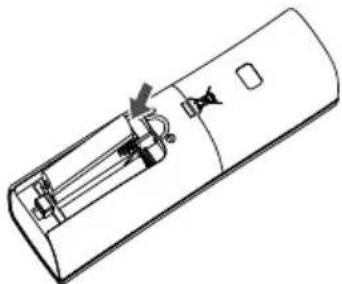 LG P09RKNSBARTCOOL - Inserting batteries - 2