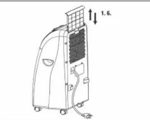 EINHELL MKA 3502E - Replacing the carbon filter - 1
