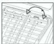 EINHELL MKA 3501 E - IMPOSTAZIONE DELLA DIREZIONE DELL'ARIA - 2