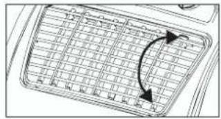 EINHELL MKA 3501 E - SETTING THE AIR FLOW DIRECTION - 1
