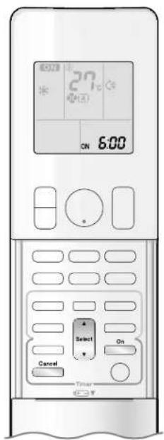 DAIKIN Inverter FTXG35LV1BS - AAN TIMER functie - 1