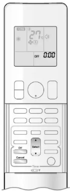 DAIKIN Inverter FTXG35LV1BS - KAPATMA ZAMANLAMA İşletimi - 1
