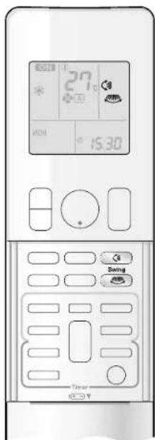 DAIKIN Inverter FTXG35LV1BS - Ajuste da direcção e da razão do caudal de ar - 1