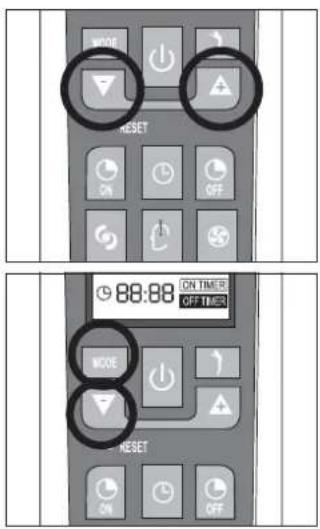 DELONGHI PLK130 - Switch between Centigrade and Fahrenheit (if present) - 1