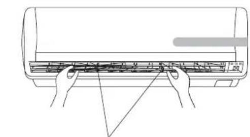 DELONGHI PLK130 - Regulação do fluxo de ar horizontal (manual) - 1