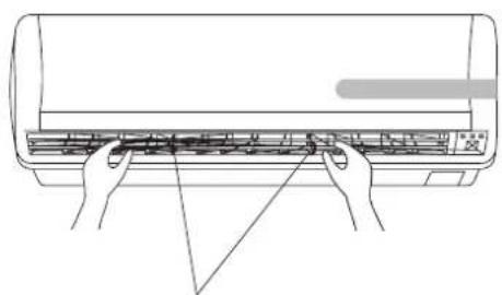DELONGHI PLK130 - Regulación del flujo de aire horizontal (manual) - 2