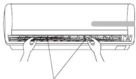 DELONGHI PLK120 - Regulación del flujo de aire horizontal (manual) - 1