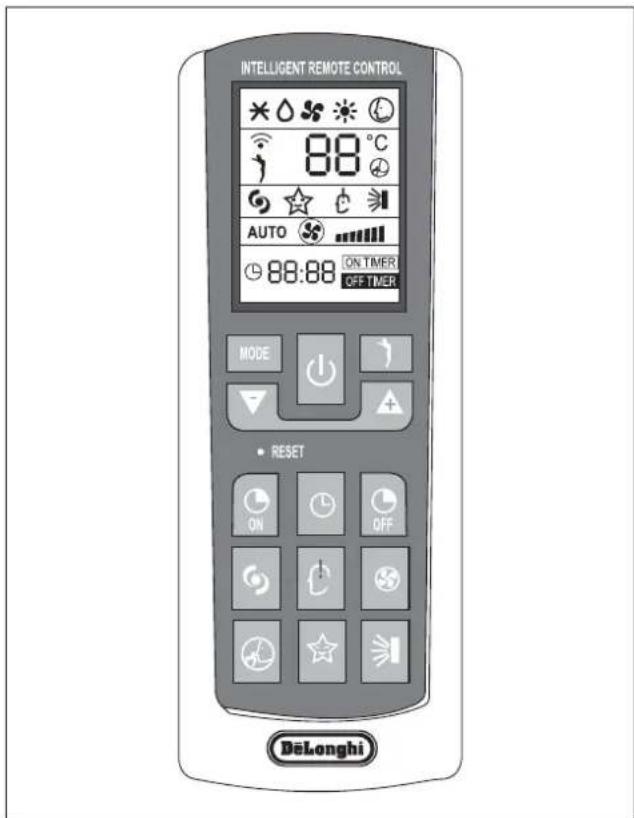 DELONGHI PLK120 - como usar el mando a distancia - 4