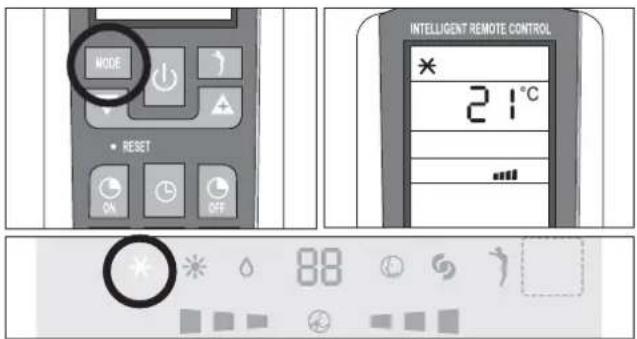 DELONGHI PLK120 - Réglage du flux d'air horizontal (manuel) - 3