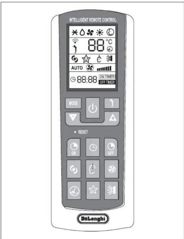 DELONGHI PLK120 - Comment utiliser la télécommande - 4