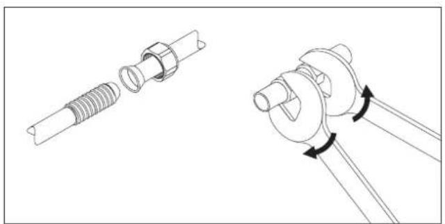 DELONGHI PLK120 - Connexion des tuyauteries - 1