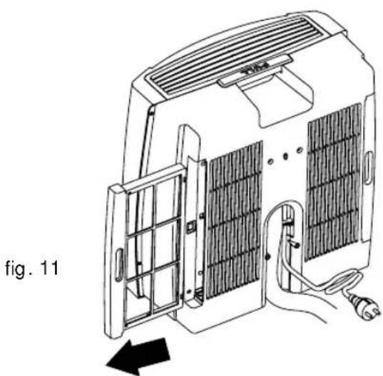 DELONGHI PACS1000 - REINIGING VAN DE LUCHTFilters - 1