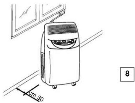 DELONGHI PACFX400ECO - PLAATSING VAN DE VERBINDINGSMOF - 2