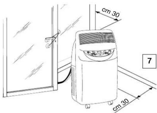 DELONGHI PACFX400ECO - PLAATSING VAN DE VERBINDINGSMOF - 1