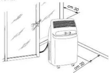 DELONGHI PAC F250 - DISPOSIZIONE DELLA GUAINA DI COLLEGAMENTO - 1