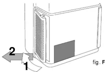 DELONGHI PAC FX140 ECO - NETTOYAGE DES FILTRES À AIR - 1