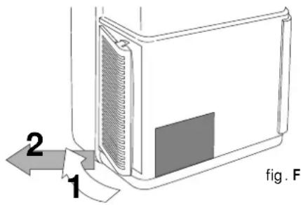 DELONGHI PAC FX140 ECO - REINIGUNG DER LUFTFILTER - 1