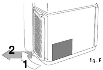DELONGHI PAC FX140 ECO - LIMPEZA DOS FILTROS DE AR - 1