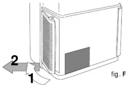 DELONGHI PAC FX140 ECO - LIMPIEZA DE LOS FILTROS DE AIRE - 1