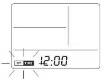 DELONGHI PAC FX180 ECO - Programming the turn-off function - 4