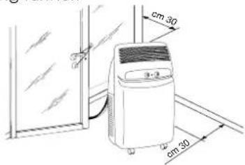 DELONGHI PAC F400 - POSITIONING THE CONNECTING SHEATH - 1