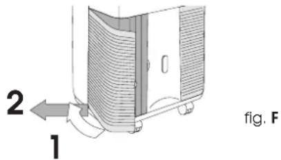 DELONGHI PAC F400 - LIMPIEZA DE LOS FILTROS DE AIRE - 1