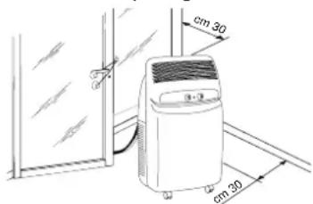 DELONGHI PAC F400 - INSTALLATIE VAN DE VERBINDINGSSLANG - 1