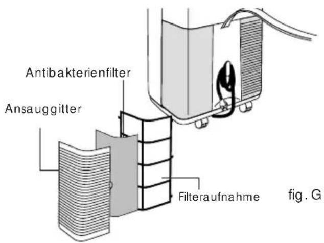 DELONGHI Pinguino PAC F200 - REINIGUNG DER LUFTFILTER - 2